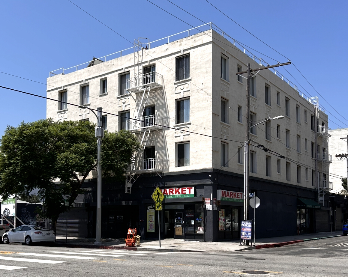 Historical Los Angeles 1914 Apartment building